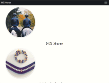 Tablet Screenshot of mghorse.com